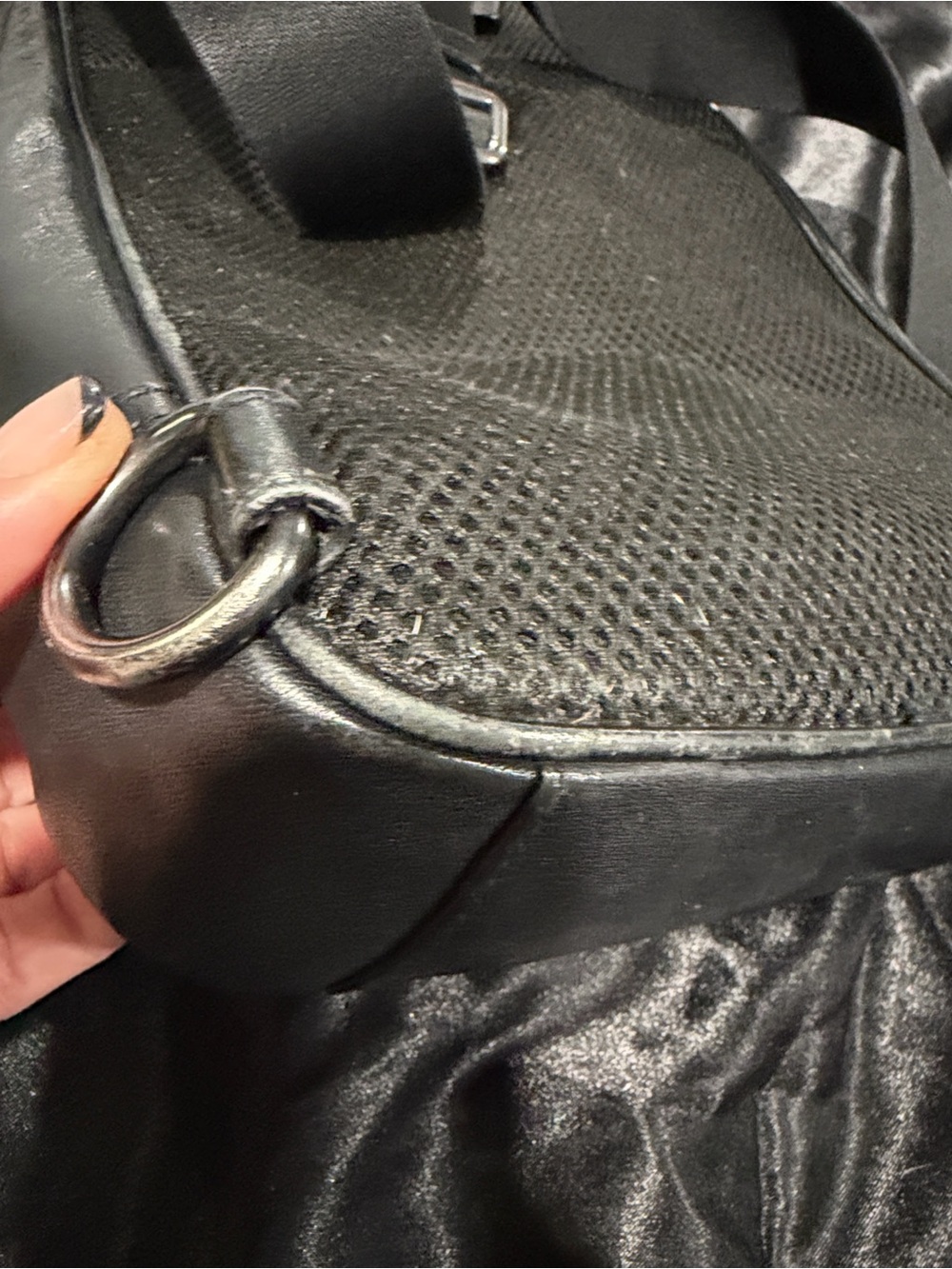 COACH Graham Pack Crossbody C2932 In Signature Canvas Leather Charcoal Black - Picture 9 of 14